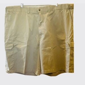 George Foreman Comfort Zone Cargo Shorts Men Size 46 Waist Relaxed